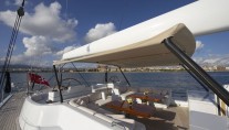 Sailing yacht Nephele -  Cockpit